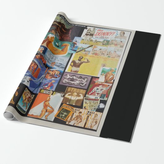 De Masculine Mystique Cadeaupapier (Uitgerold)