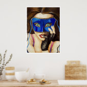 De Maskerade Uitnodiging Poster (Keuken)