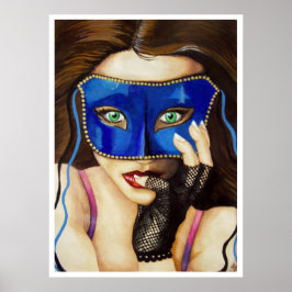 De Maskerade Uitnodiging Poster