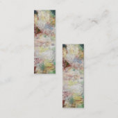 De maskerade van James Ensor (1889) Bladwijzer Mini Visitekaartje (Voorkant / Achterkant)