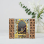 De Masonic Chart Briefkaart (Staand voorkant)