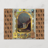 De Masonic Chart Briefkaart (Voorkant)