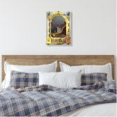 De Masonic Chart Canvas Afdruk (Insitu (Slaapkamer))