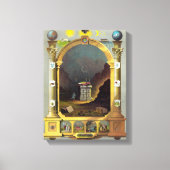 De Masonic Chart Canvas Afdruk (Voorkant)