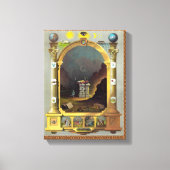 De Masonic Chart Canvas Afdruk (Voorkant)