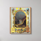 De Masonic Chart Canvas Afdruk (Voorkant)