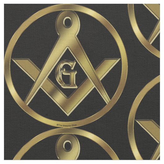 De Masonic Circle Stof (Close Up)