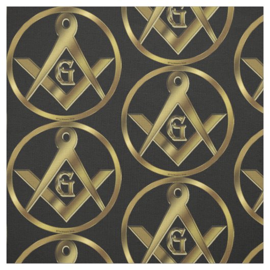De Masonic Circle Stof (Swatch)