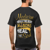 De Masonic Store Freemason - HEET DE SOUL Christus T-shirt (Achterkant)