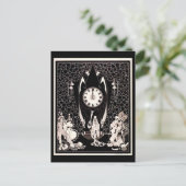 De Masque van de Rode Dood  afbeelding Briefkaart (Staand voorkant)