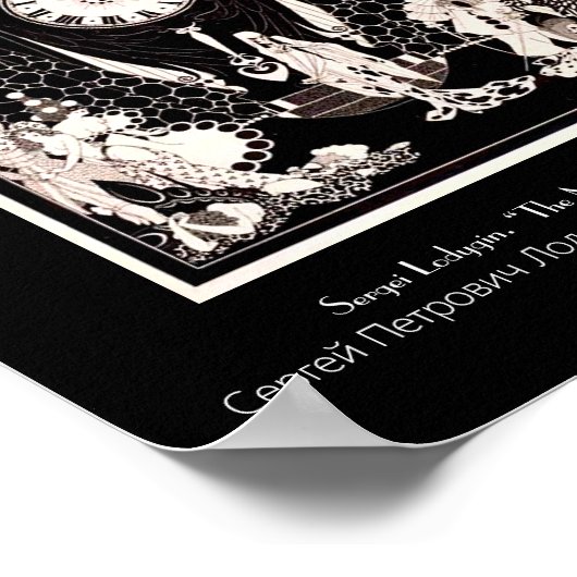 De Masque van de Rode Dood  afbeelding Poster (Hoek)