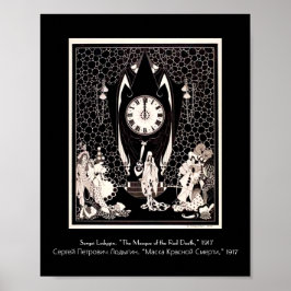 De Masque van de Rode Dood afbeelding Poster