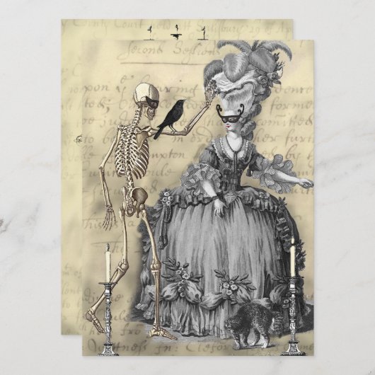 De Masquerade Ball 2 Kaart (Voorkant / Achterkant)