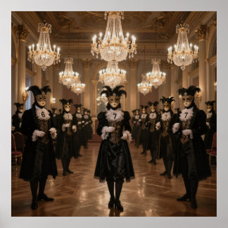 De Masquerade van Zevens Poster