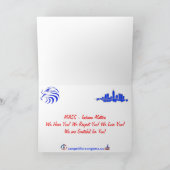 De MASSA dankt u kaardt Bedankkaart (Binnen)