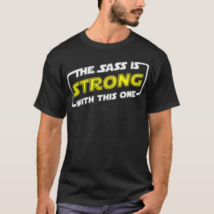 De massa is sterk met deze t-shirt