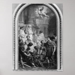 De Massa Sint Basil, vóór 1747 Poster