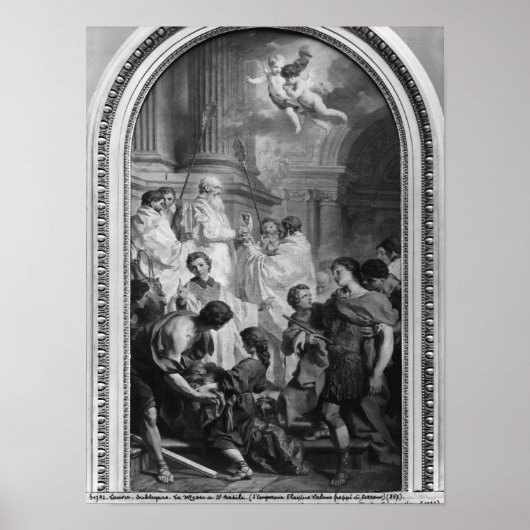 De Massa Sint Basil, vóór 1747 Poster (Voorkant)