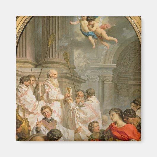 De massa van de St. Basil (olie op canvas) Magneet (Voorkant)