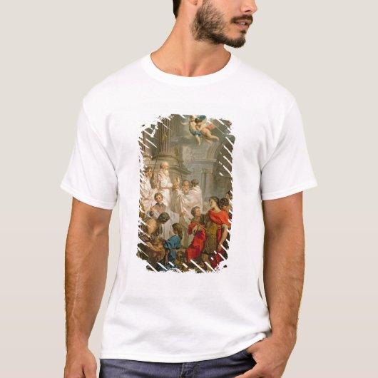 De massa van de St. Basil (olie op canvas) T-shirt (Voorkant)