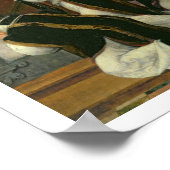 De massa van St. Gregory (olie op doek) Poster (Hoek)