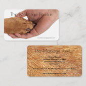 De Massage Pawlor Visitekaartjes (Voorkant / Achterkant)