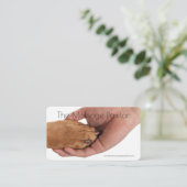 De Massage Pawlor Visitekaartjes (Staand voorkant)