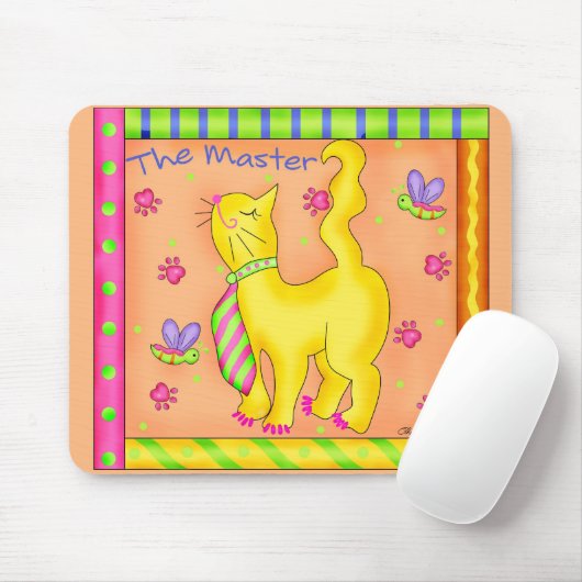 De Master Cat-Muismat Muismat (Met muis)