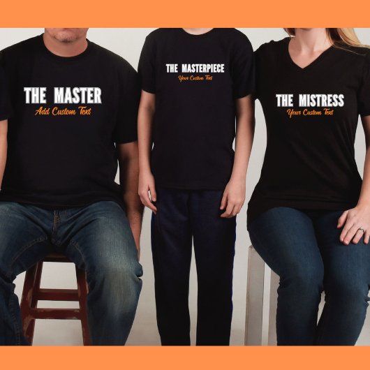 De Master  Family Matching T-shirt
