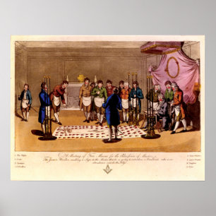 De Master Mason-kandidaat Poster