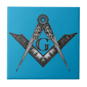 De Master Mason Tegeltje