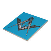 De Master Mason Tegeltje (Zijkant)