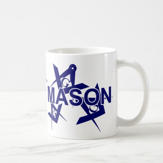 De Master Masons-MOK en STEIN Koffiemok (Rechts)