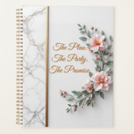 De Master Plan | Luxe Marmer & Bloem Huwelijk Planner