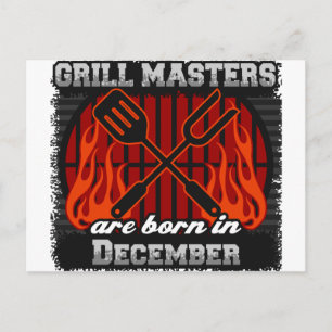 De masters van de Grill zijn geboren in december B Briefkaart