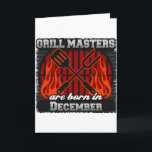 De masters van de Grill zijn geboren in december B Kaart<br><div class="desc">De masters van de Grill zijn geboren in december BBQ.</div>