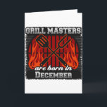 De masters van de Grill zijn geboren in december B Kaart<br><div class="desc">De masters van de Grill zijn geboren in december BBQ.</div>
