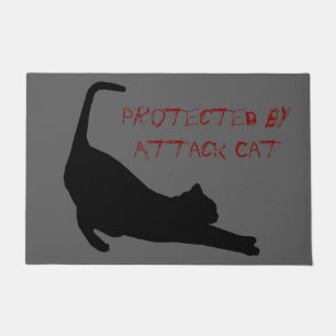 De Mat van de Deur van de Kat van de aanval