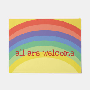 De Mat van de Deur van de regenboog