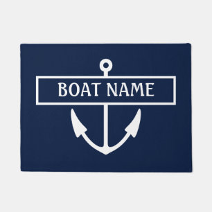 De Mat van het Dok van de Naam van de boot