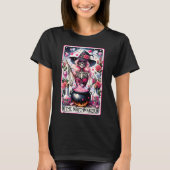 De Matchmaker Skeleton Funny Tarot Kaart T-shirt (Voorkant)