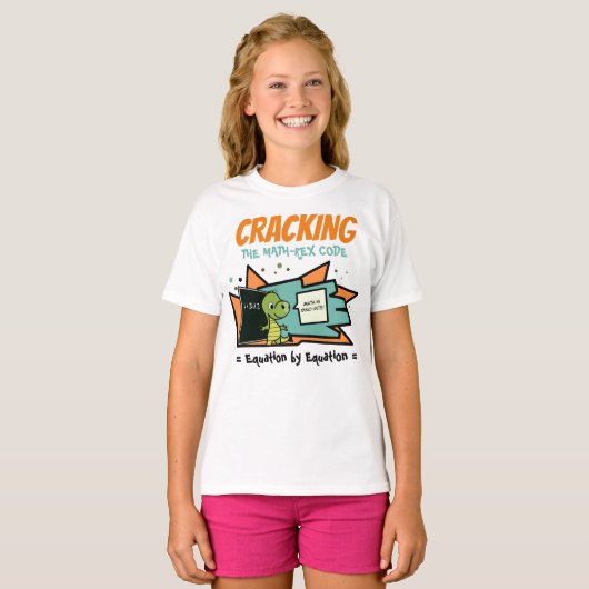 De Math-Rex Code Kraken T-shirt (Voorkant volledig)