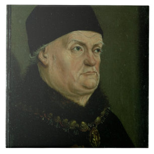 De Matheron Diptych: portret van Rene I het 'Goed' Tegeltje
