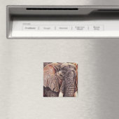 De matriarch - Afrikaanse olifant Magneet (Insitu (Vaatwasser))