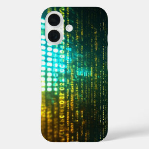 De Matrix Cascade iPhone 16 Hoesje