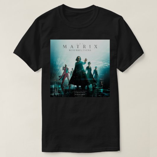 DE MATRIX-WEERGAVE T T-SHIRT (Design voorkant)