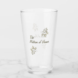 De Matron van Eer Glass Glas
