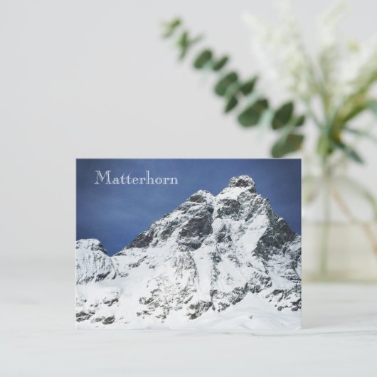 De Matterhorn Briefkaart (Staand voorkant)
