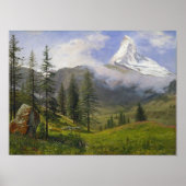 De Matterhorn Poster (Voorkant)