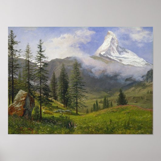 De Matterhorn Poster (Voorkant)